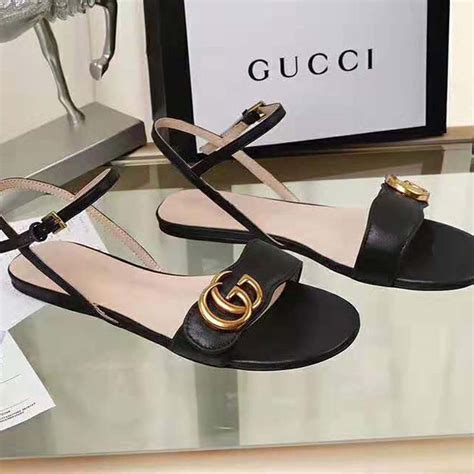 sandals women gucci shoes|authentic gucci sandals.